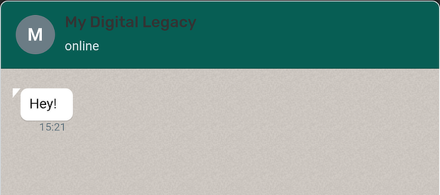 My Digital Legacy